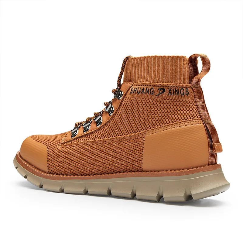 Khampa Xings "Heritage" Knit High-Top Boots