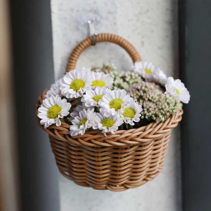 Woven Wall Storage Baskets