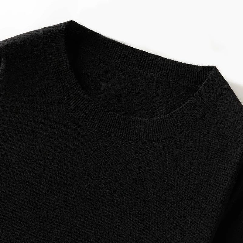 SEBASTIAN MILES WOOL KNIT SHIRT