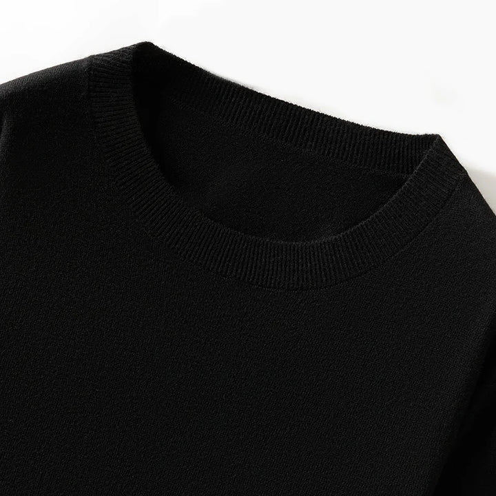 SEBASTIAN MILES WOOL KNIT SHIRT