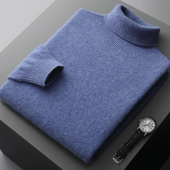 ALEXANDER STERLING MERINO WOOL TURTLENECK