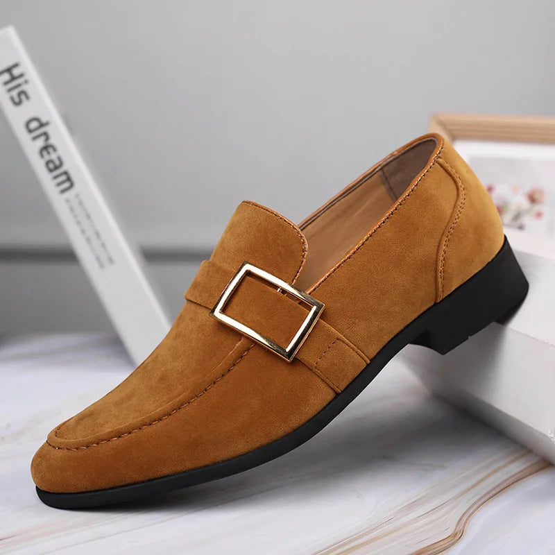 Men's leather loafers