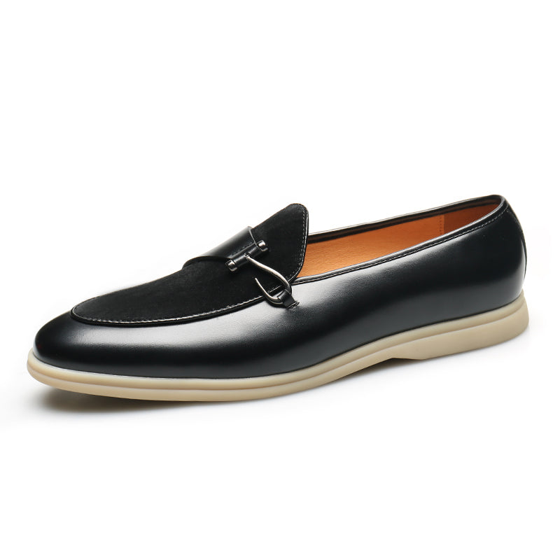 LORENZO GIOCCA SUEDE LOAFERS