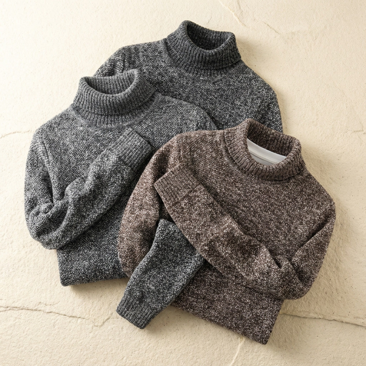 ALESSANDRO MARCO PIQUÉ TURTLENECK SWEATER