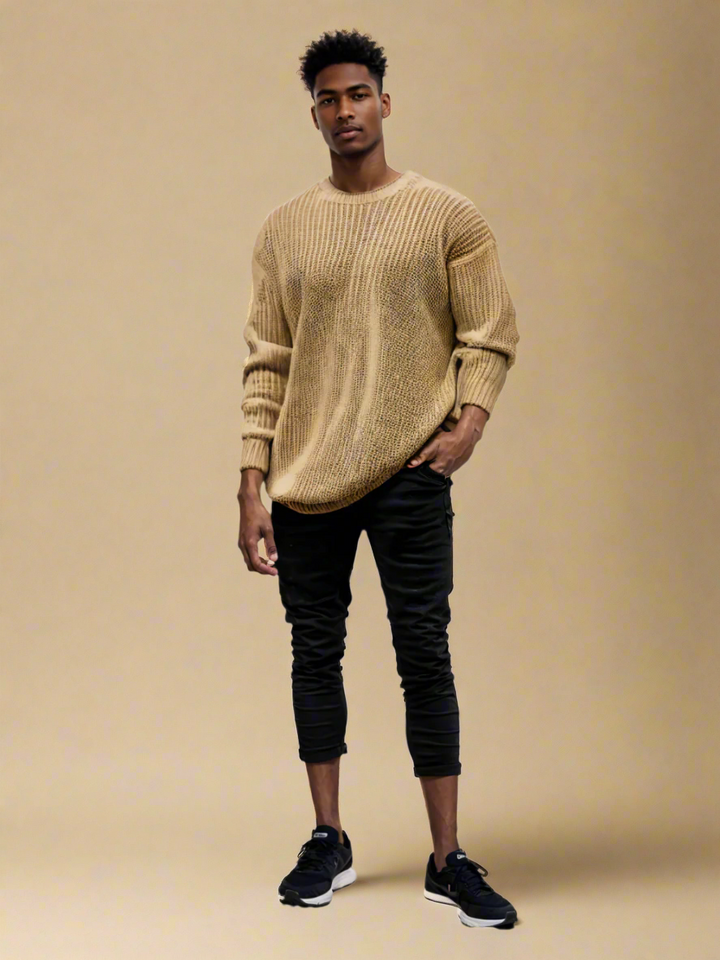 FABRIZIO EMILIANO BREATHABLE SWEATER