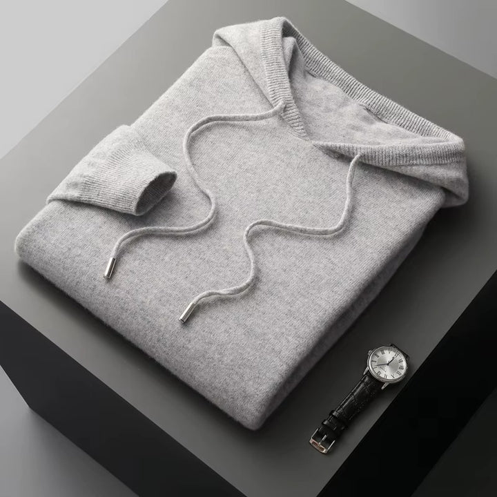 ALESSANDRO VITTORIO CASHMERE HOODIE SWEATER